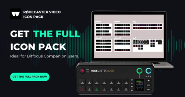 Pack Icônes - RØDECASTER Vidéo